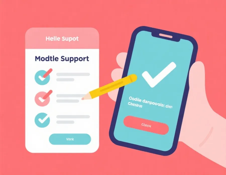 支持诊断与信息准备示意图